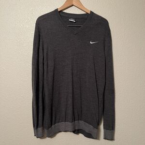 Nike Golf Tour Proformance Men's Pullover Sweater Extra Large Gray